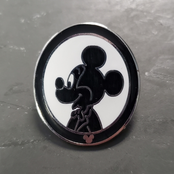 SOLD Mickey Mouse Silhouette pin